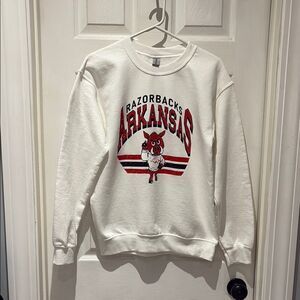 Arkansas Razorbacks sweatshirt SZ small